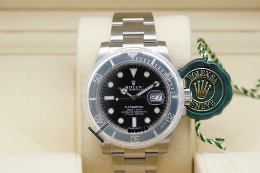 Rolex Submariner Date 116610LN Schwarz NEU Full-Set 2019 NOS LC100