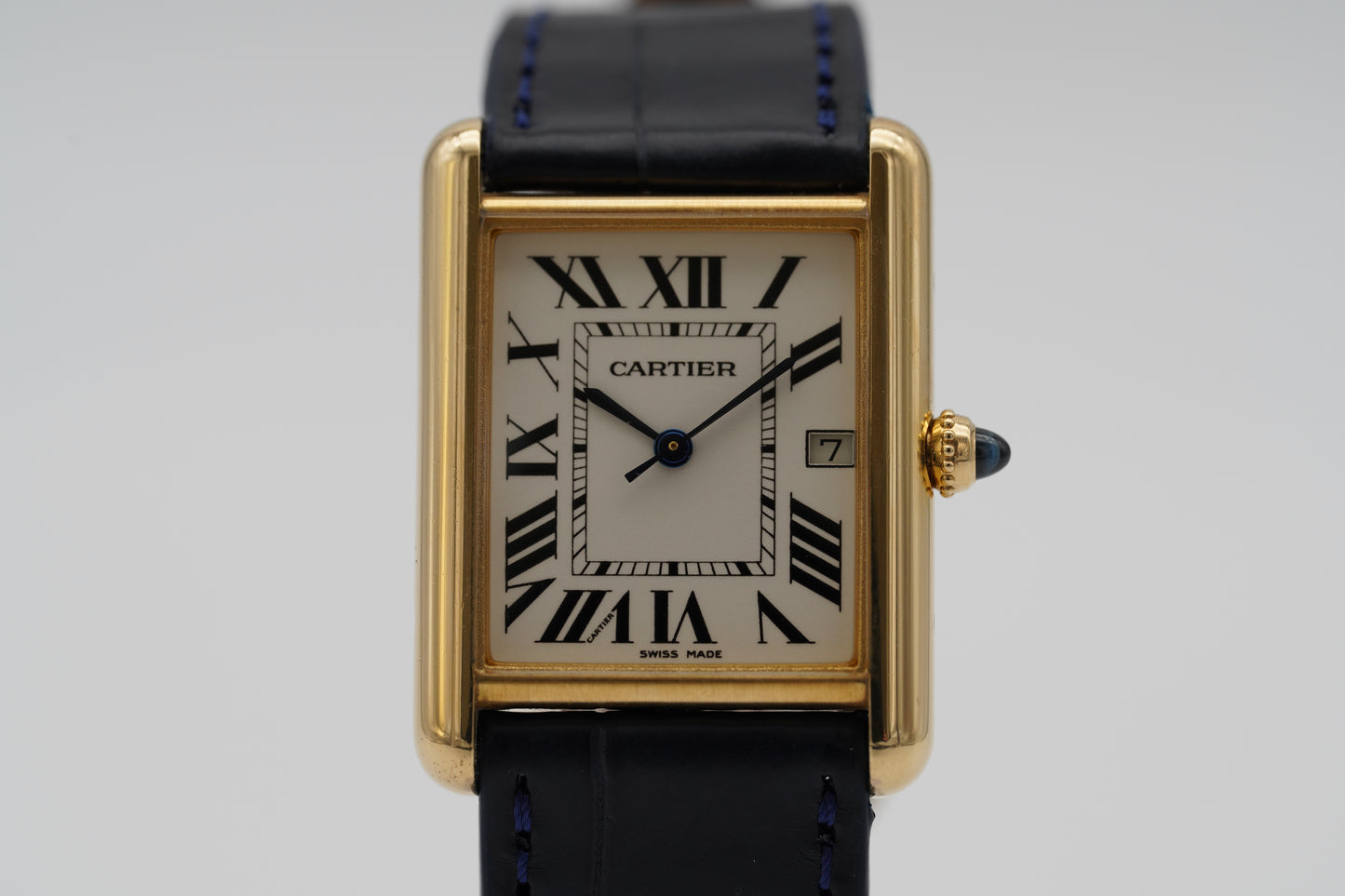 Cartier Tank Louis 18K Gelbgold W1529756 Box/Papiere 2003 DE