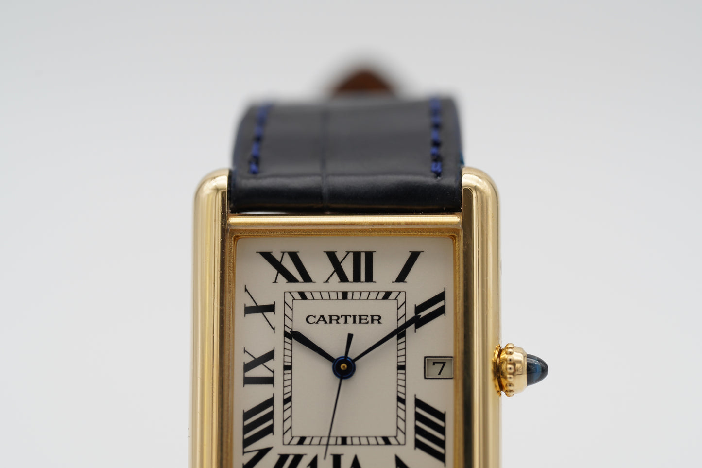 Cartier Tank Louis 18K Gelbgold W1529756 Box/Papiere 2003 DE