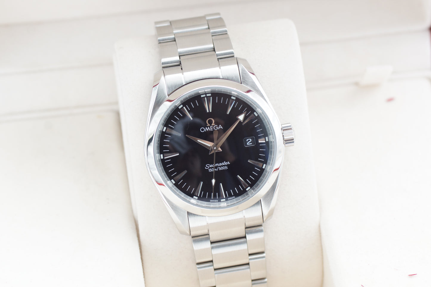 Omega Seamaster Aqua Terra 2518.50 Schwarz Box/Papiere 2005