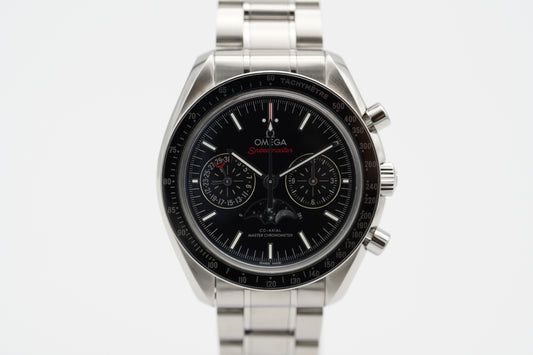 Omega Speedmaster Moonwatch Moonphase 44 304.30.44.52.01.001 2019 Full-Set