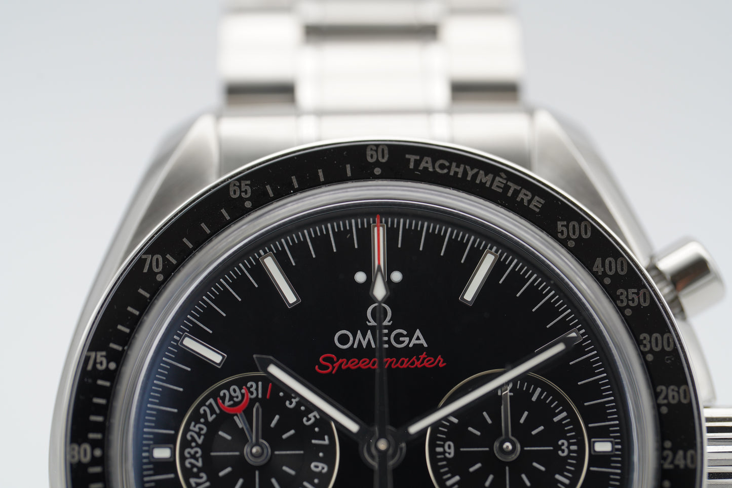 Omega Speedmaster Moonwatch Moonphase 44 304.30.44.52.01.001 2019 Full-Set