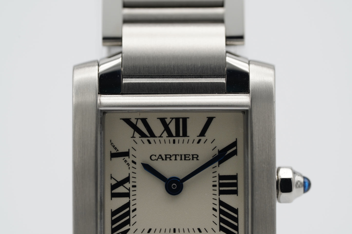 Cartier Tank Française Small W51008Q3 2384 Silber 2008