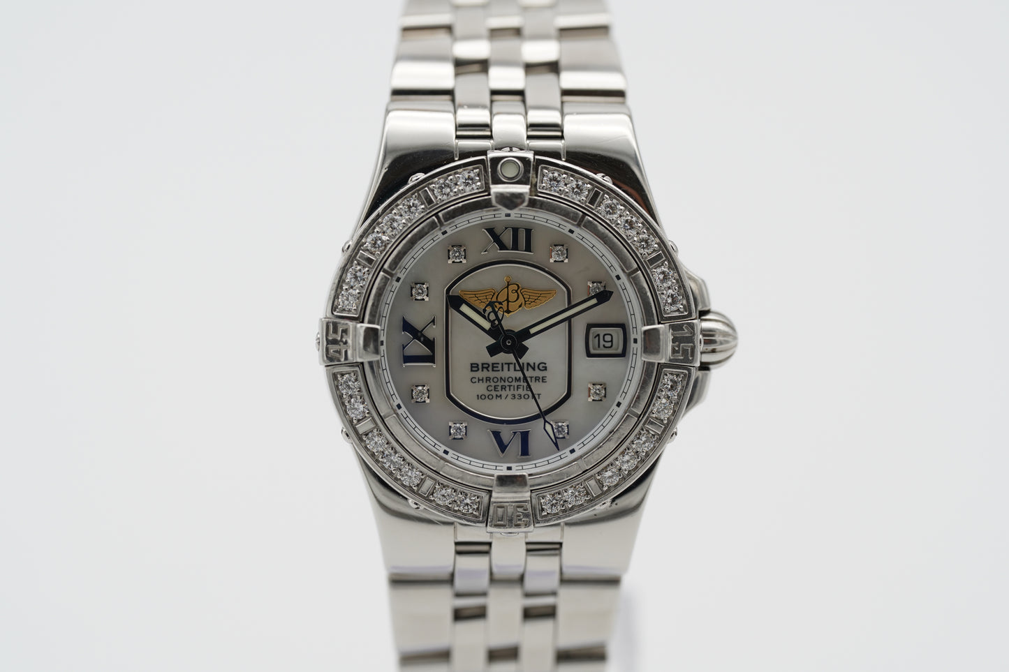 Breitling Starliner Ladies Perlmutt A71340 30mm