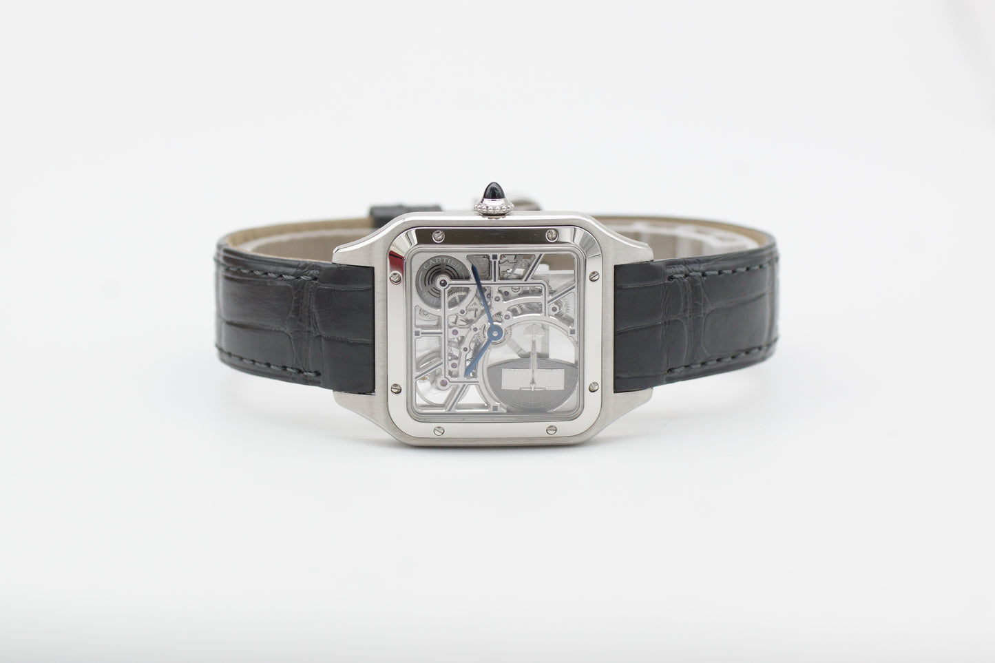 Cartier Santos Dumont Skeleton WHSA0032 Full-Set 2023