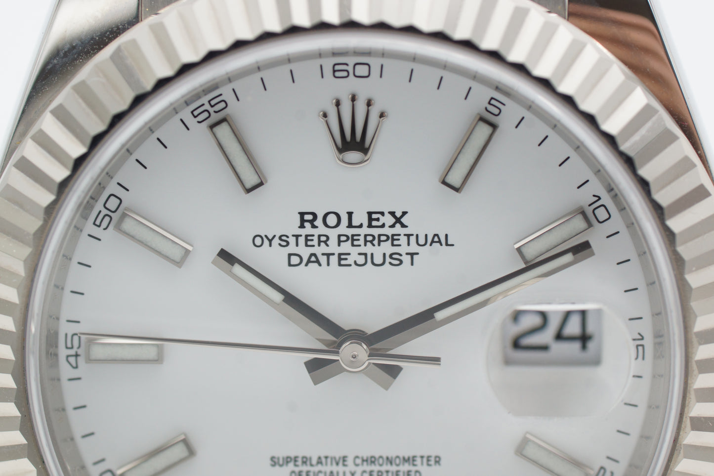 Rolex Datejust 41 126334 Weiß Full-Set 2020