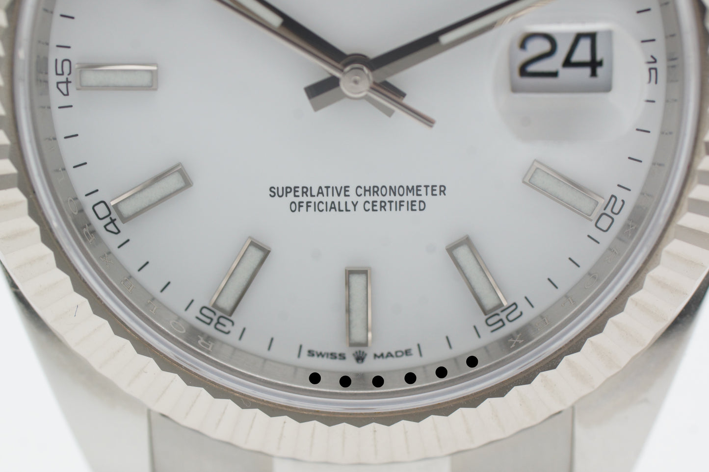 Rolex Datejust 41 126334 Weiß Full-Set 2020