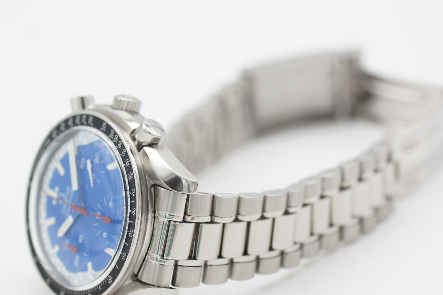Omega Speedmaster Michael Schumacher 3510.81 Blau Box 1998
