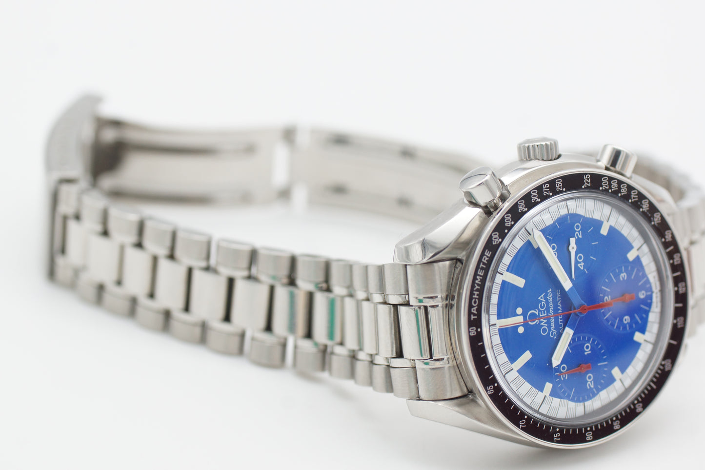 Omega Speedmaster Michael Schumacher 3510.81 Blau Box 1998