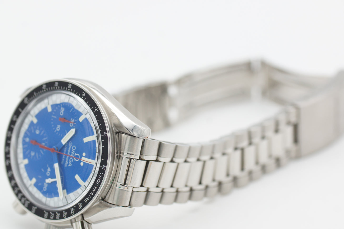 Omega Speedmaster Michael Schumacher 3510.81 Blau Box 1998
