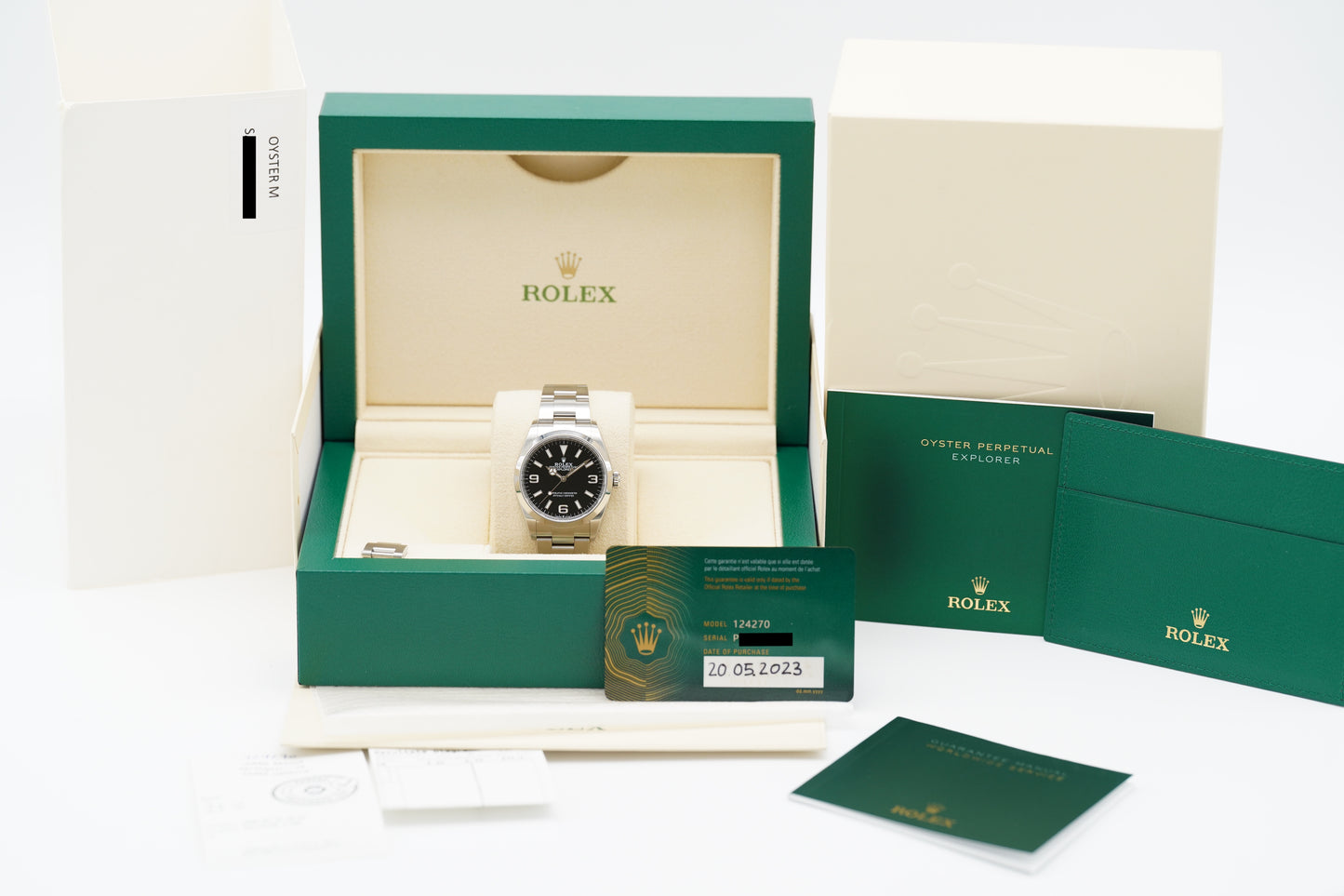 Rolex Explorer 36 124270 Full-Set 2023