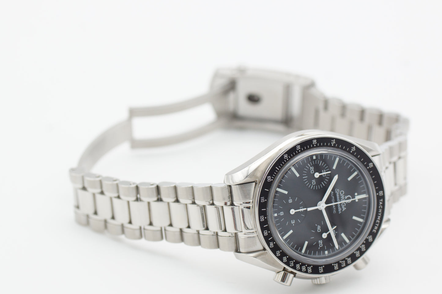 Omega Speedmaster Reduced Saphir 3539.50 Schwarz Full-Set 2009