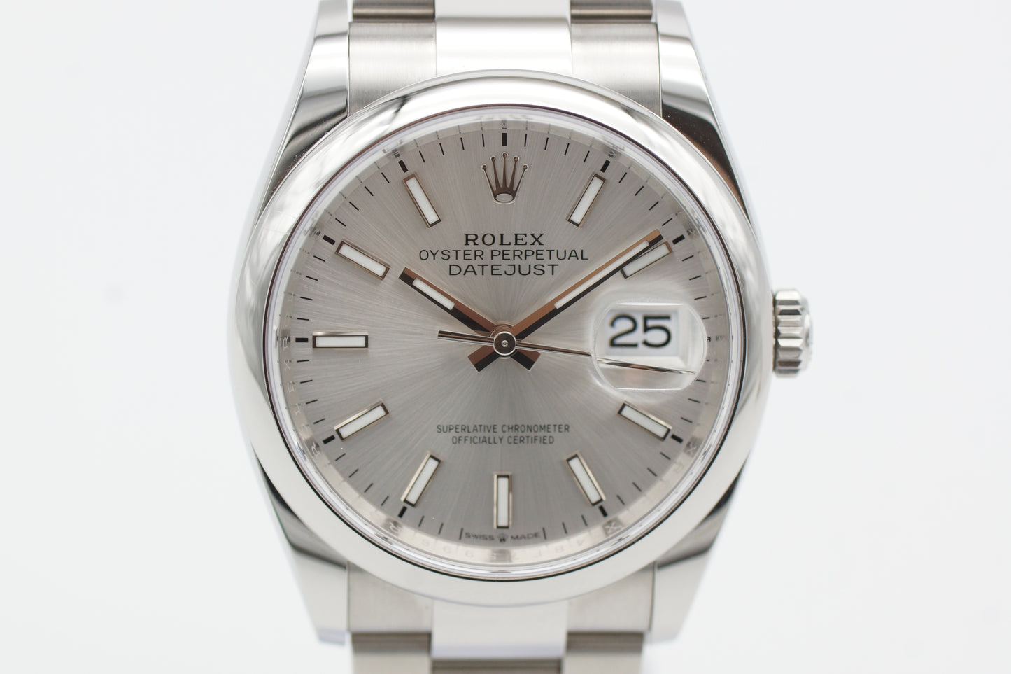 Rolex Oyster Datejust 36 Silber 126200 Full-Set 2026