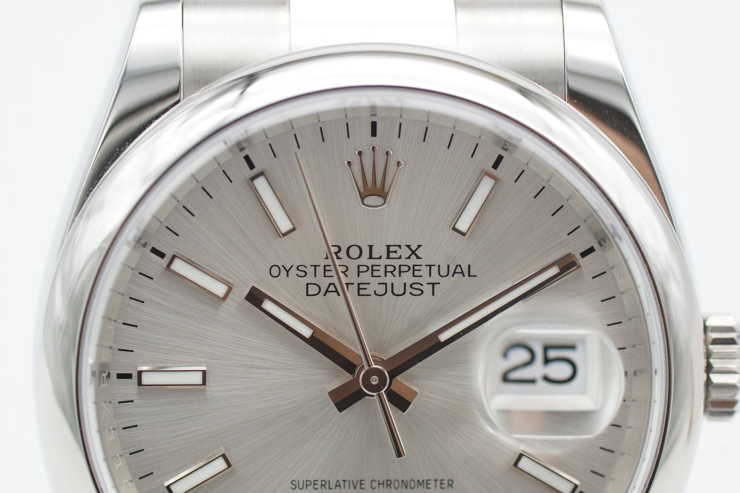 Rolex Oyster Datejust 36 Silber 126200 Full-Set 2026