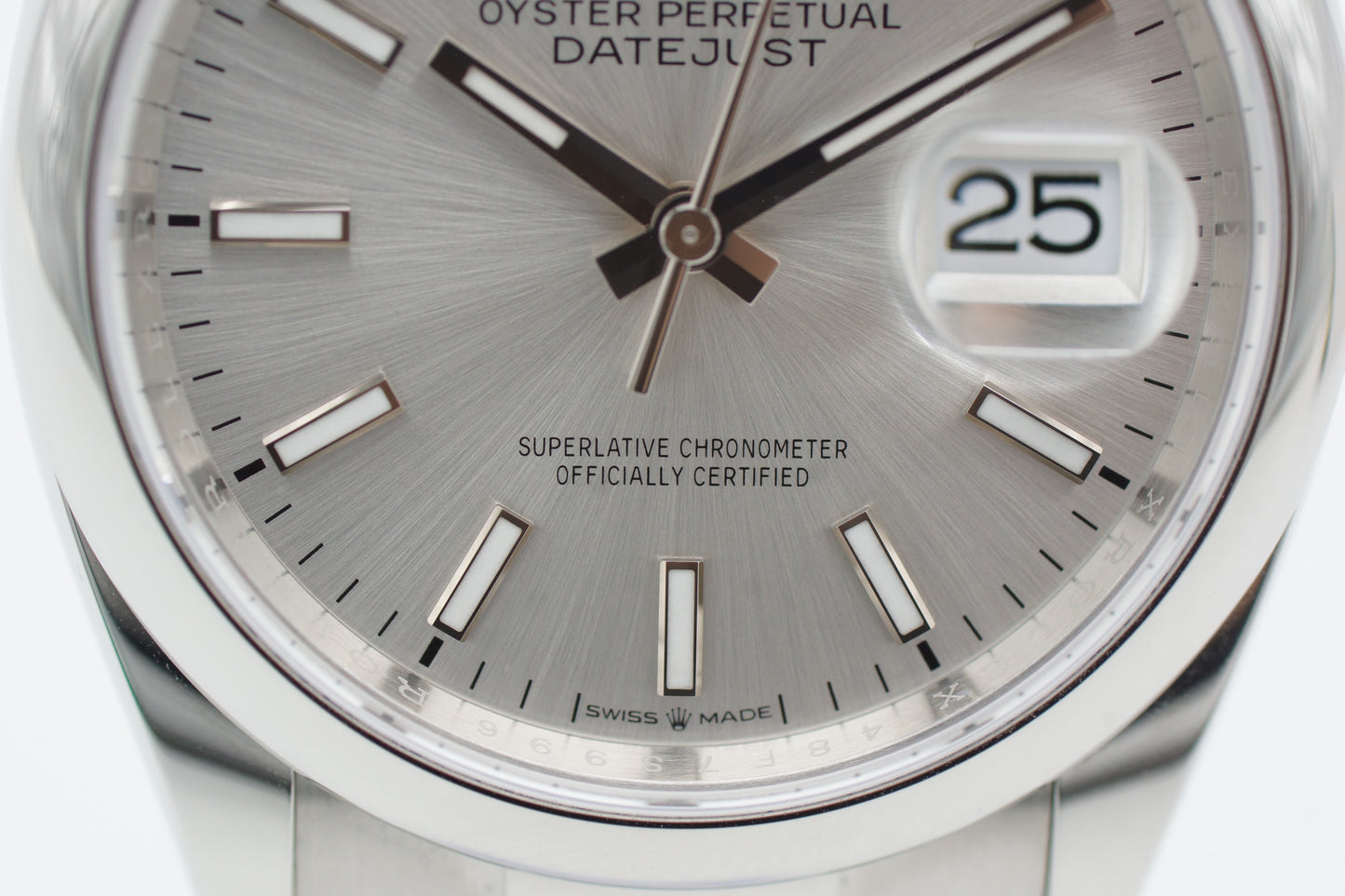 Rolex Oyster Datejust 36 Silber 126200 Full-Set 2026