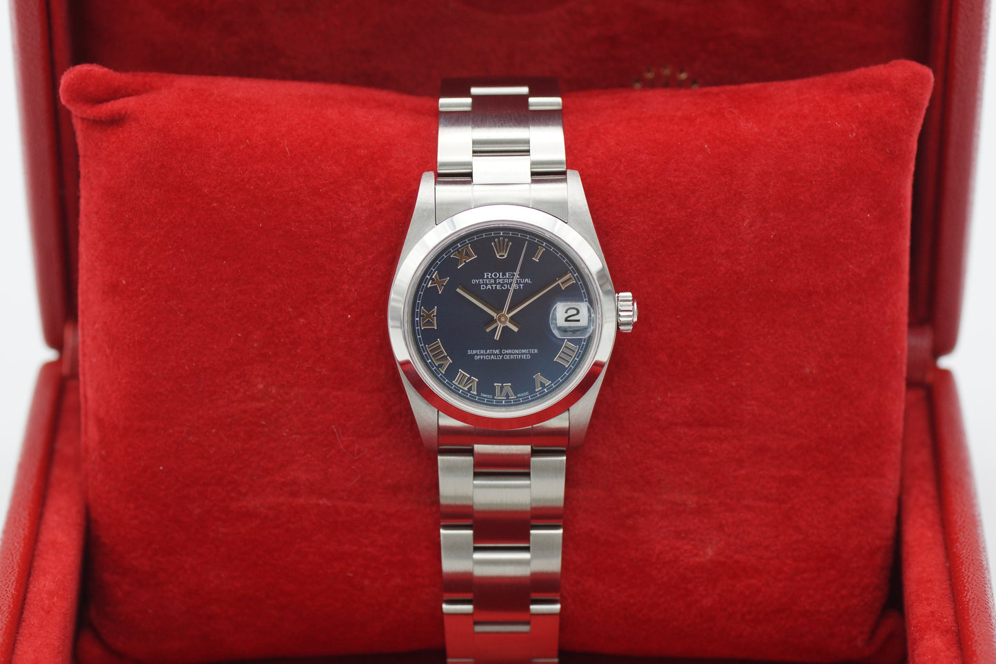 Rolex Datejust 31 Blau 78240 Full-Set 2004