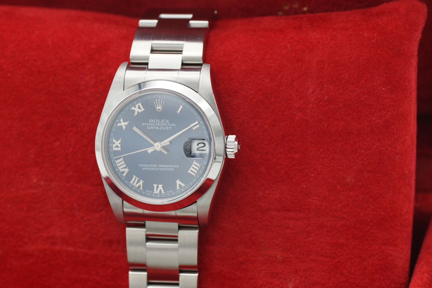 Rolex Datejust 31 Blau 78240 Full-Set 2004