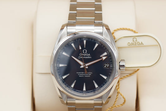 Omega Seamaster Aqua Terra Blau 231.10.39.21.03.002 Full-Set 2018