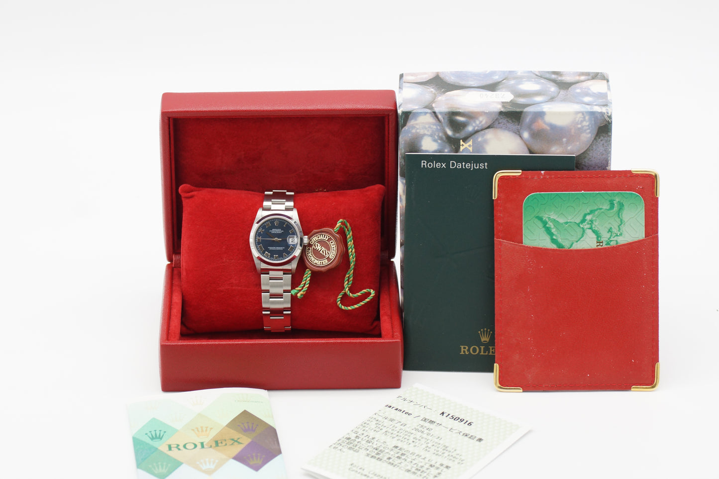 Rolex Datejust 31 Blau 78240 Full-Set 2004