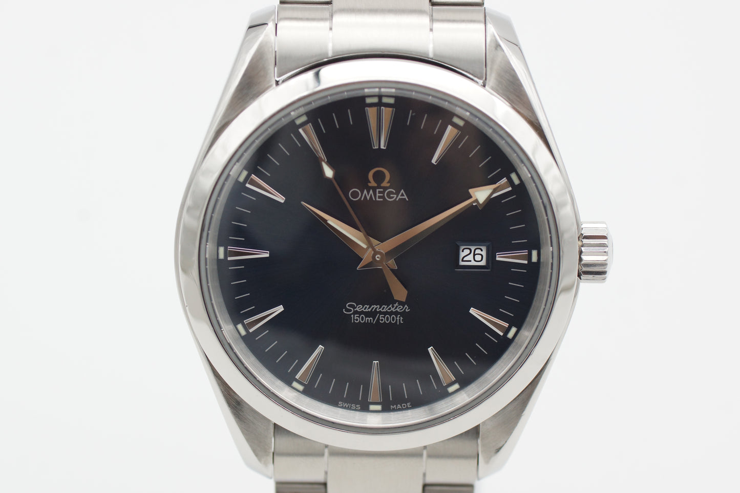 Omega Seamaster Aqua Terra 39,2 Blau 2517.80 2000
