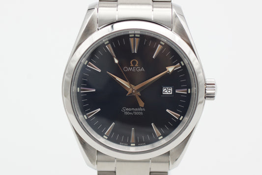 Omega Seamaster Aqua Terra 39,2 Blau 2517.80 2000