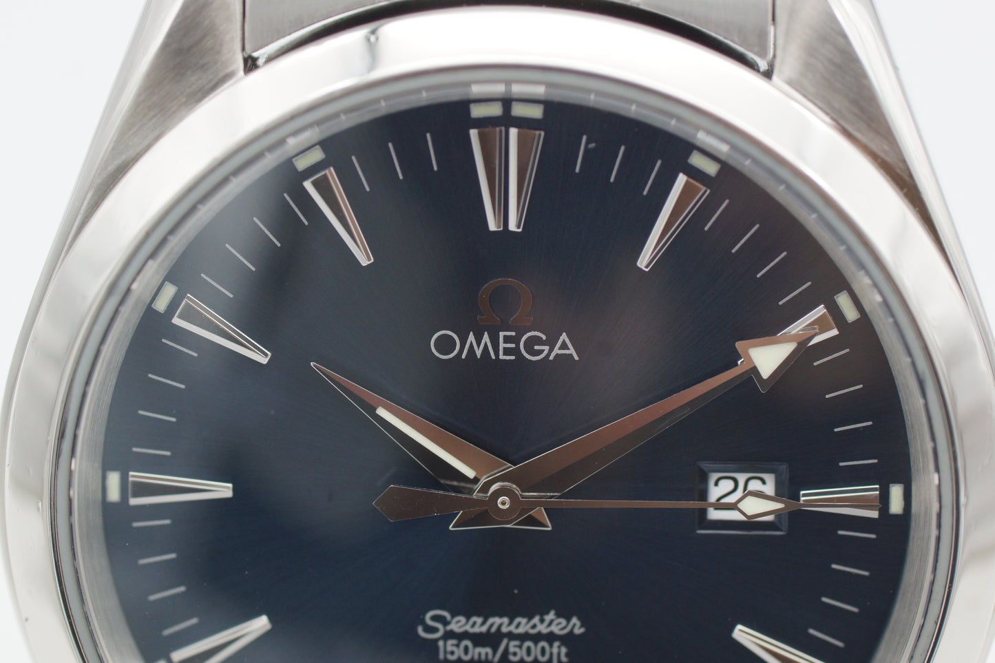 Omega Seamaster Aqua Terra 39,2 Blau 2517.80 2000