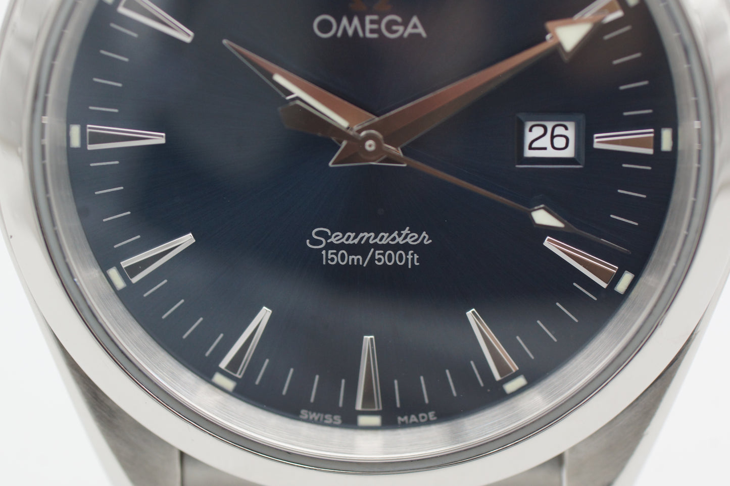 Omega Seamaster Aqua Terra 39,2 Blau 2517.80 2000