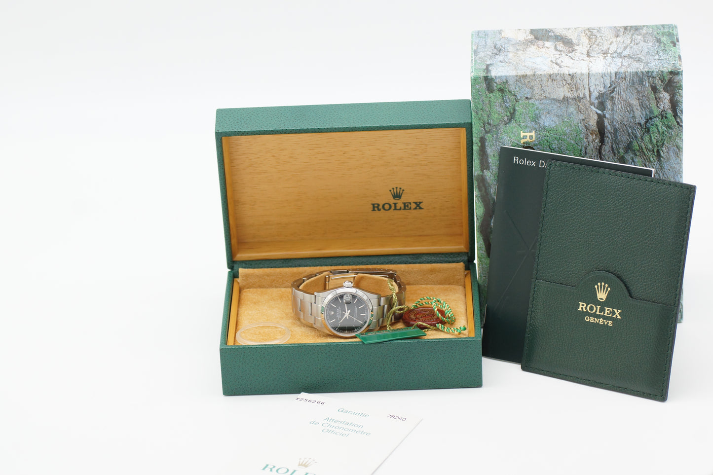 Rolex Datejust 31 Schwarz 78240 Full-Set 2003