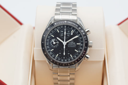 Omega Speedmaster Triple Date // Day-Date 3520.50 Papiere 2001