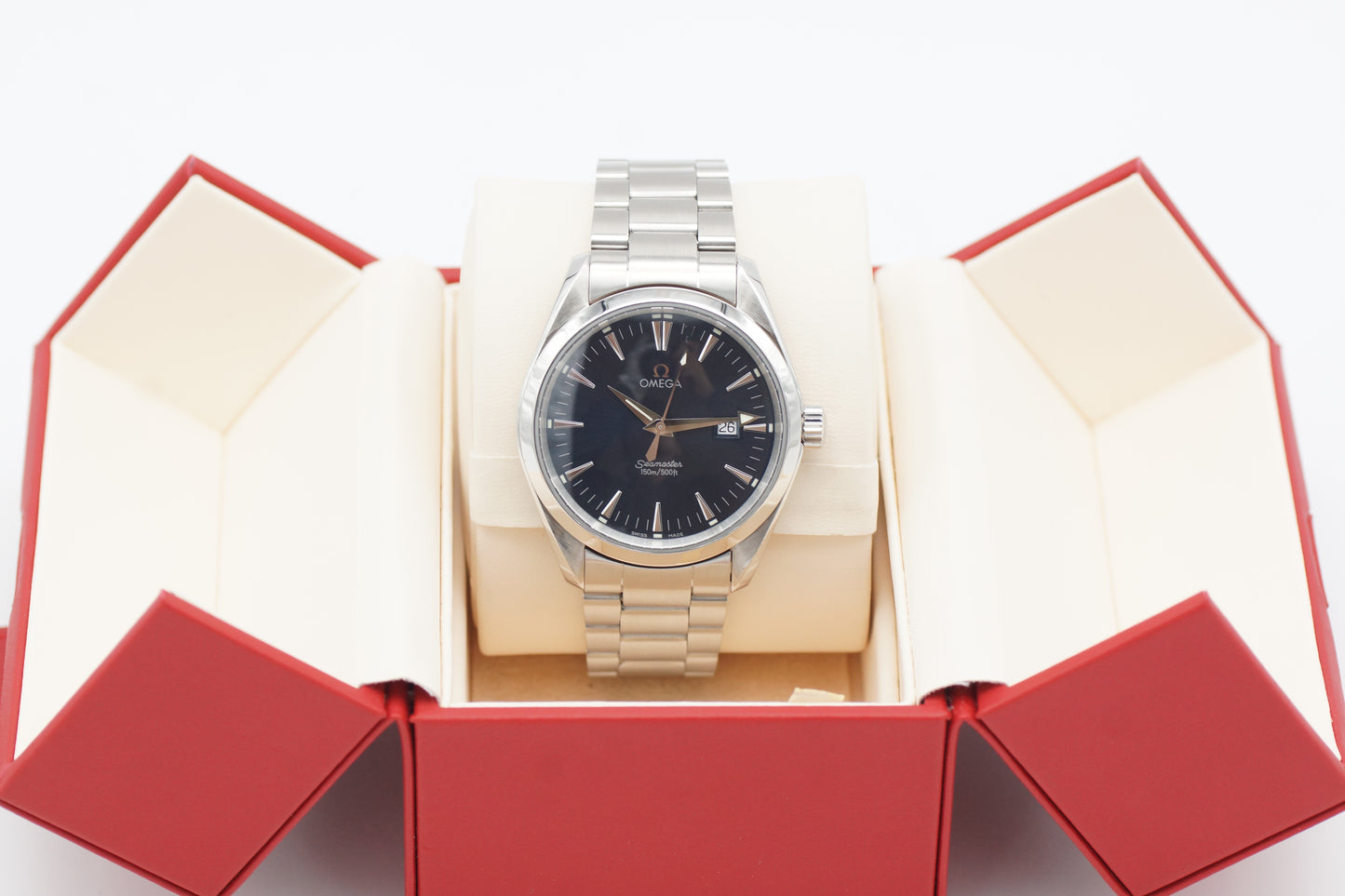 Omega Seamaster Aqua Terra 39,2 Blau 2517.80 2000