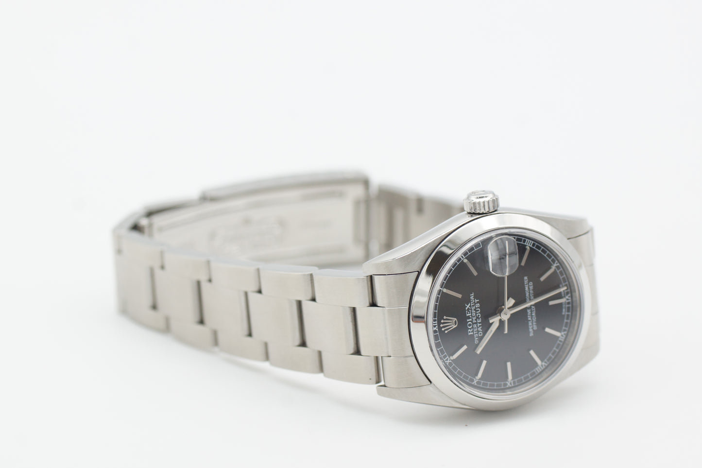 Rolex Datejust 31 Schwarz 78240 Full-Set 2003