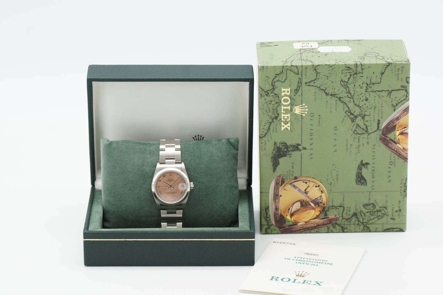 Rolex Datejust 31 Pink 78240 Full-Set 2001