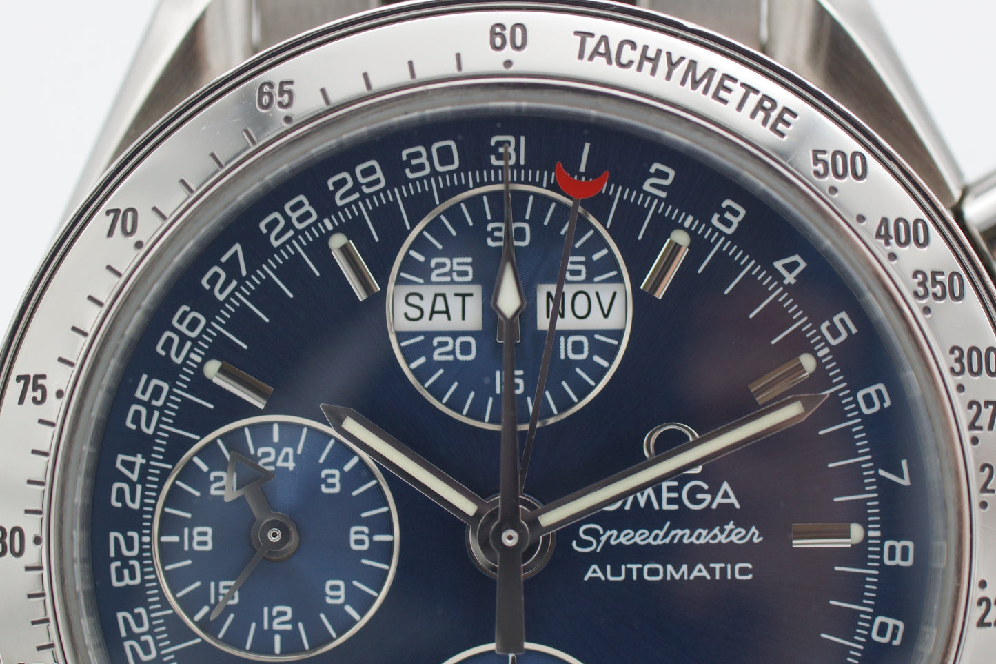 Omega Speedmaster Triple Date 3523.80 Blau 2006