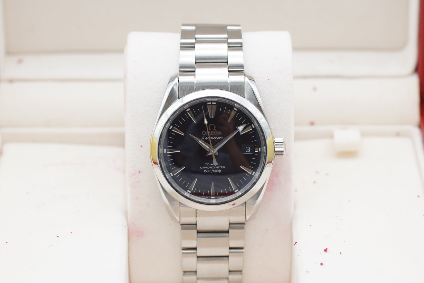 Omega Seamaster Aqua Terra Co-Axial 2504.50 Schwarz Full-Set 2006