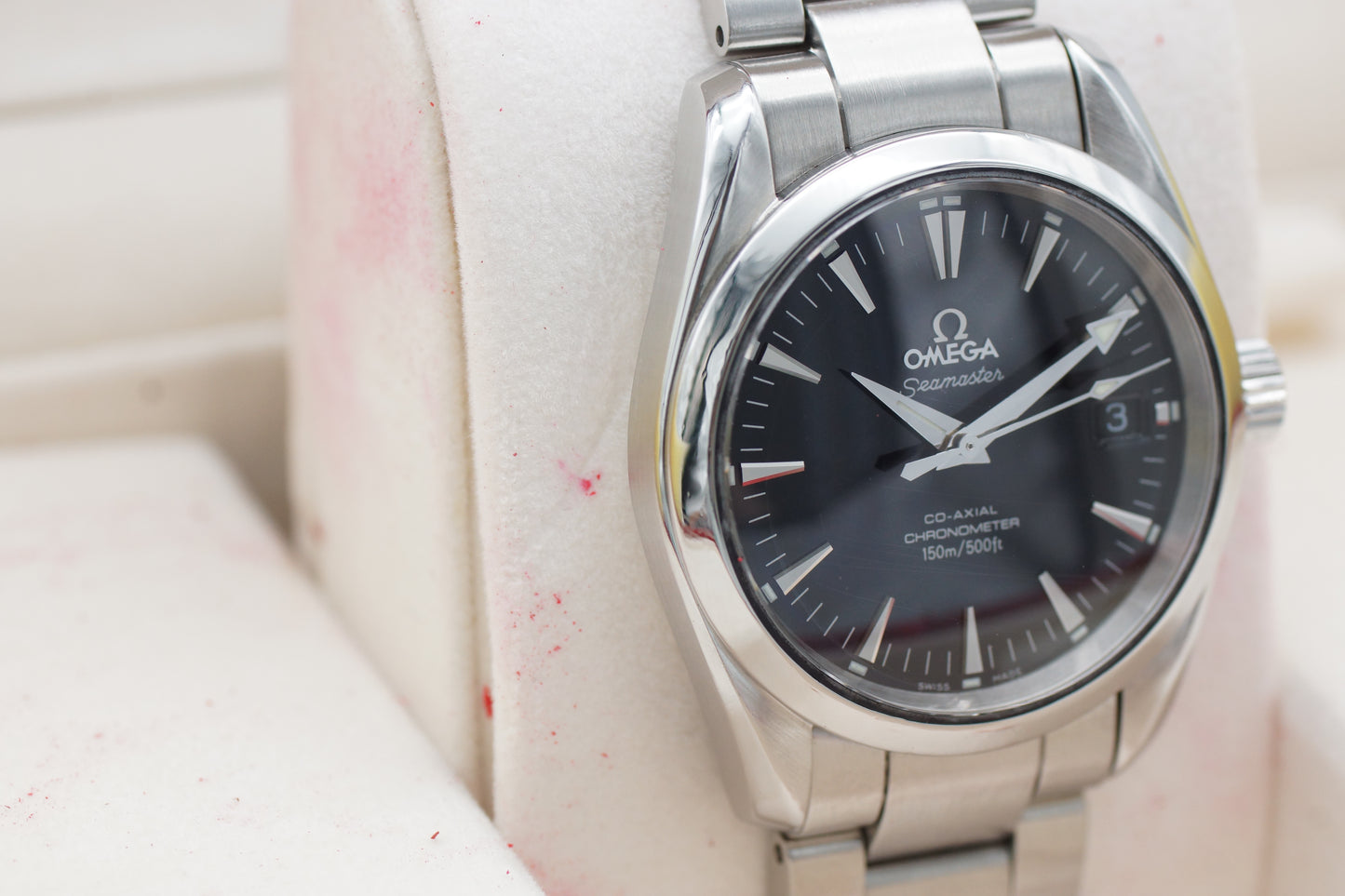 Omega Seamaster Aqua Terra Co-Axial 2504.50 Schwarz Full-Set 2006