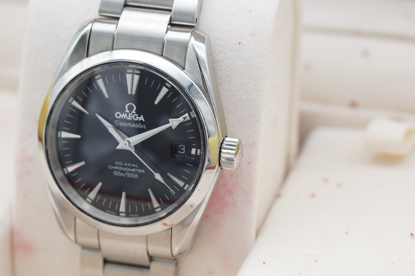 Omega Seamaster Aqua Terra Co-Axial 2504.50 Schwarz Full-Set 2006