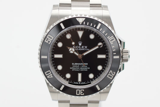 Rolex Submariner No-Date 124060 Full-Set 2026 Neu