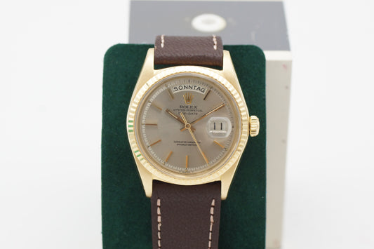 Rolex Day-Date 36 1803 Grau 18K Gelbgold 1966