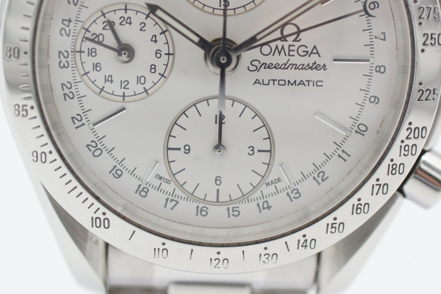 Omega Speedmaster Triple Date 3521.30 Silber Full-Set 1997