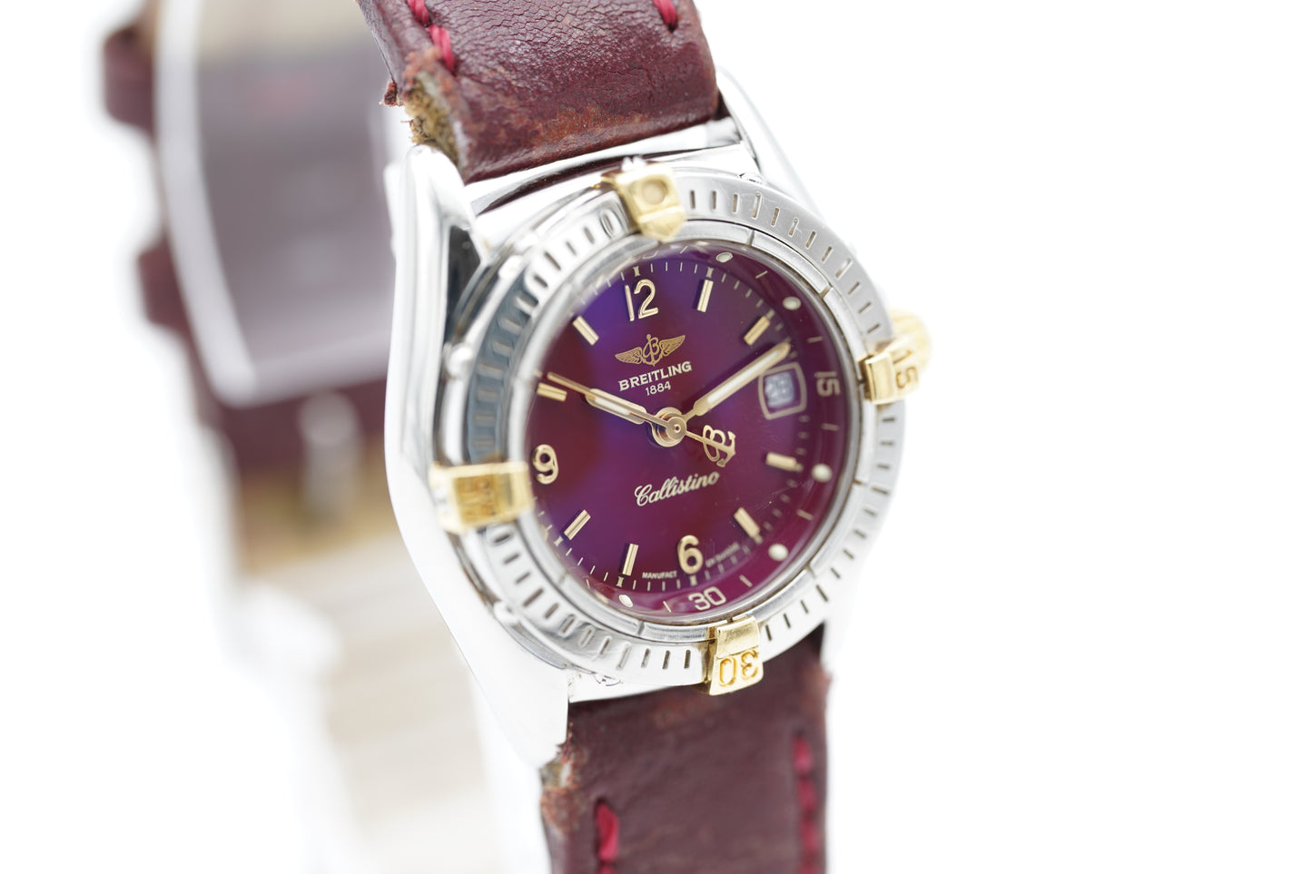 Breitling Callistino S/G Bordeaux B52045.1 28mm