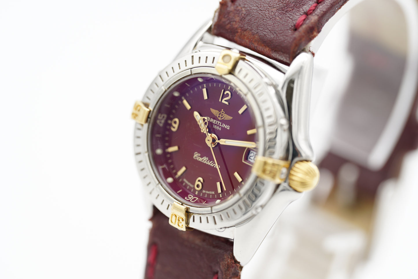 Breitling Callistino S/G Bordeaux B52045.1 28mm