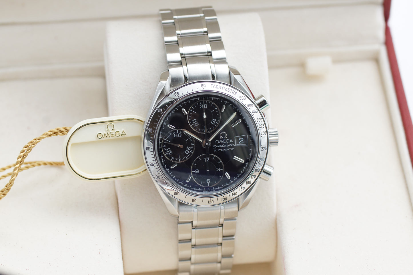 Omega Speedmaster Date 3513.50 Schwarz Full-Set 1999