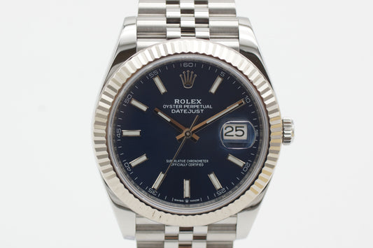 Rolex Datejust 41 126334 Blau Full-Set 2019