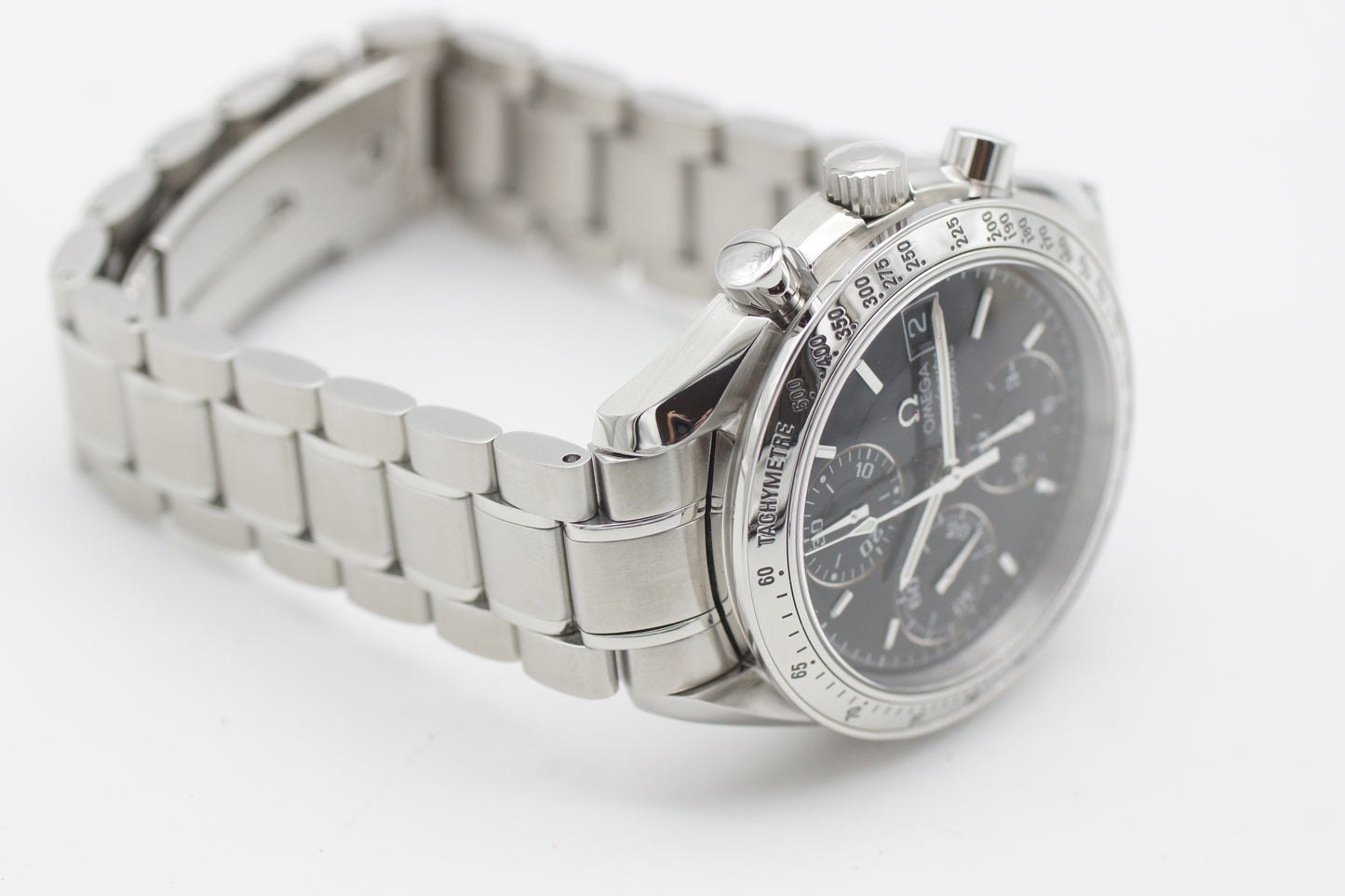 Omega Speedmaster Date 3513.50 Schwarz Full-Set 1999