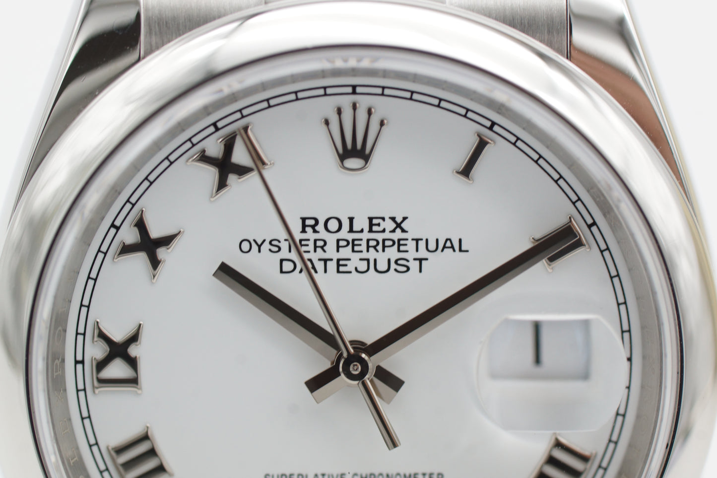 Rolex Oyster Datejust 36 Silber 126200 Full-Set 2022