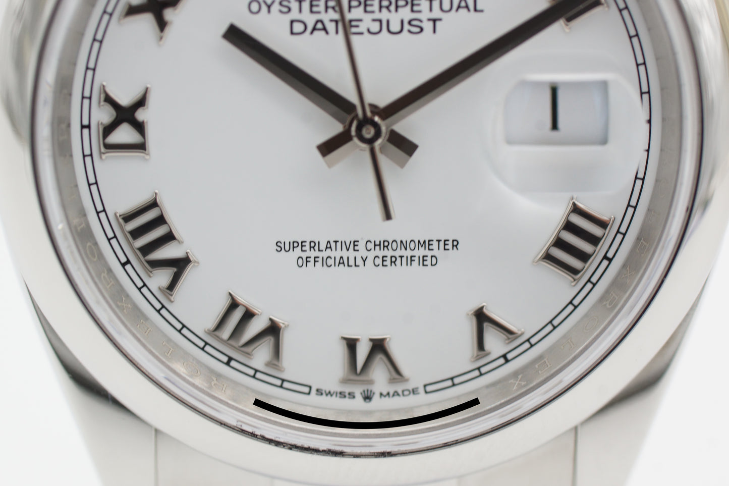 Rolex Oyster Datejust 36 Silber 126200 Full-Set 2022