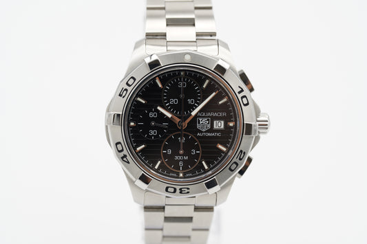 Tag Heuer AquaRacer 300M CAP2110.BA0833 Schwarz Full-Set 2012