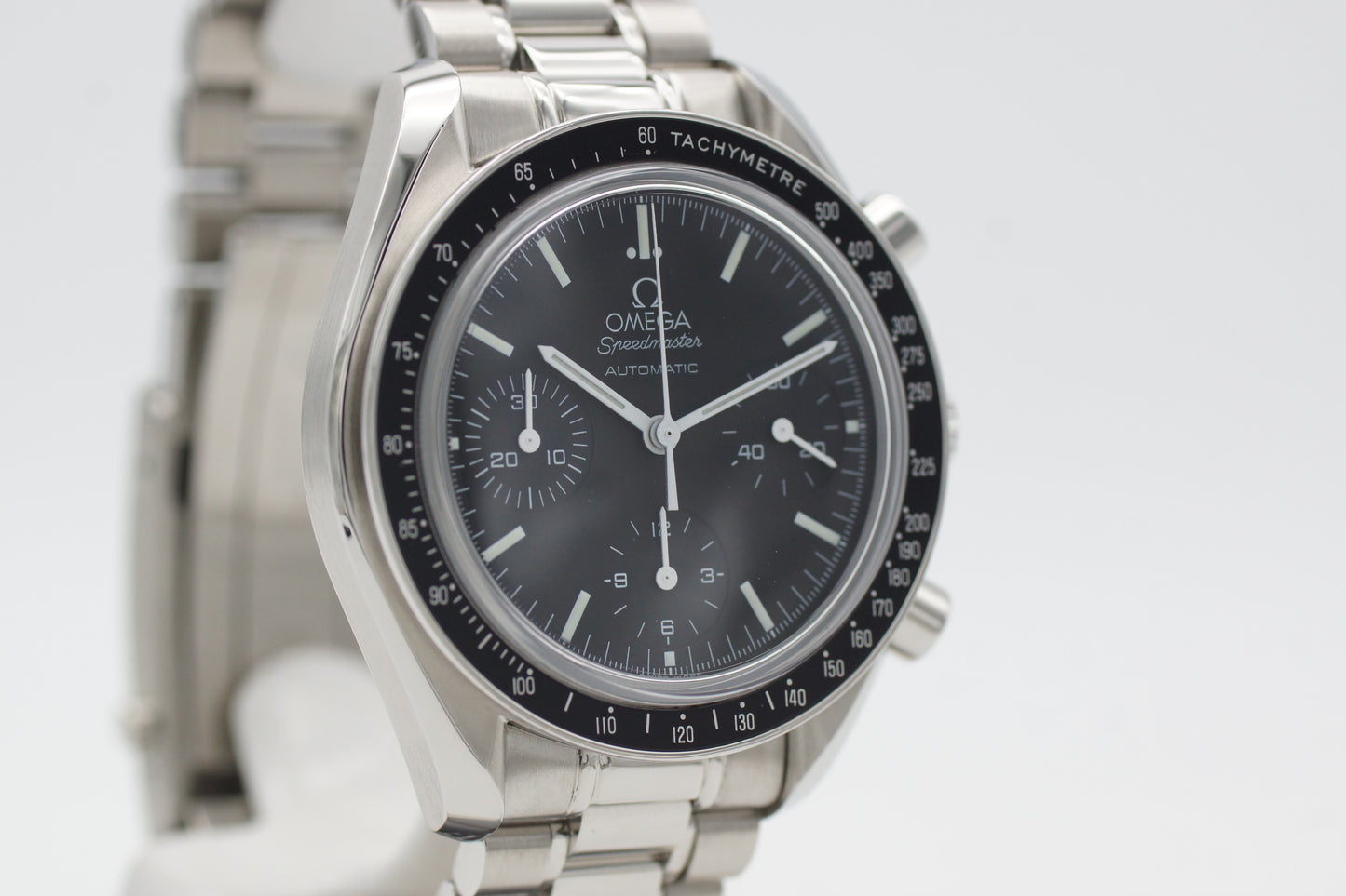 Omega Speedmaster Reduced 3539.50 Schwarz Full-Set 2010