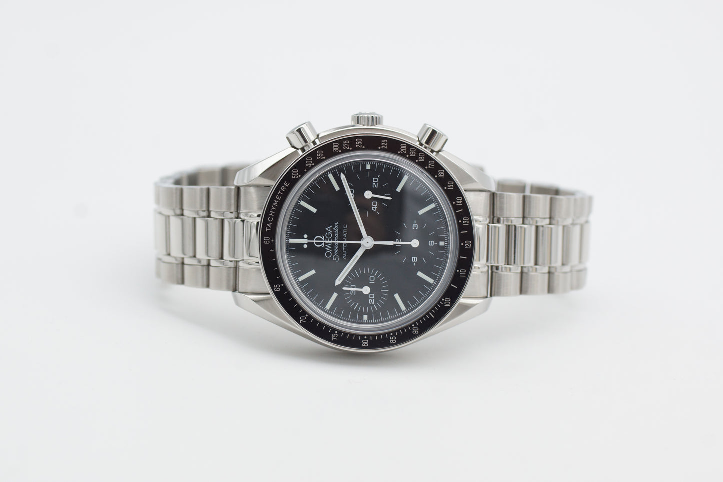 Omega Speedmaster Reduced 3539.50 Schwarz Full-Set 2010