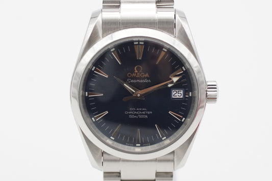 Omega Seamaster Aqua Terra Co-Axial 2504.80 Blau 2006